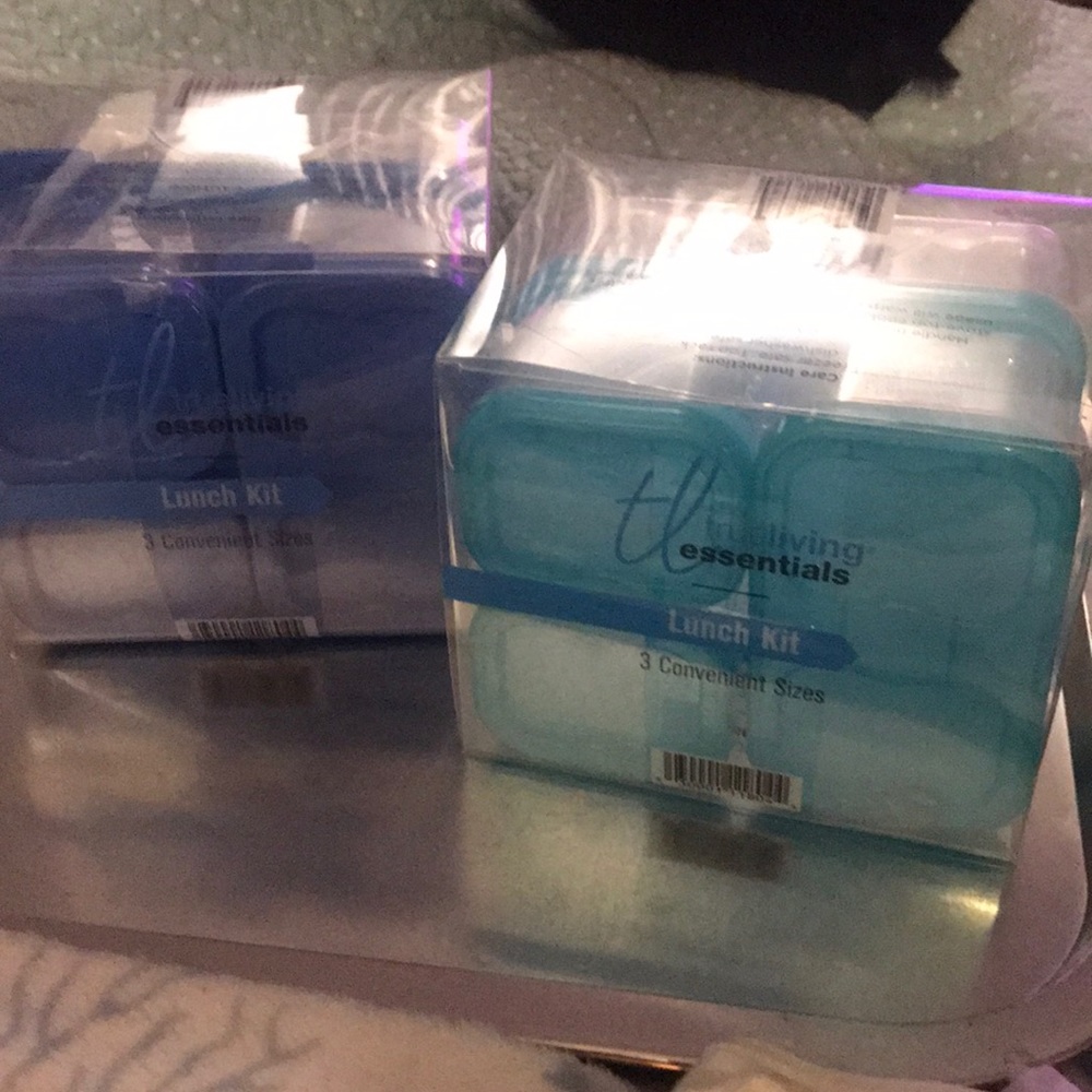 Lunch Kit Stackable Storage Containers